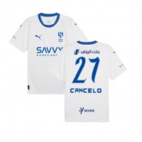 Maglia Calcio Al-Hilal Joao Cancelo #27 Seconda Divisa 2024-25 Manica Corta